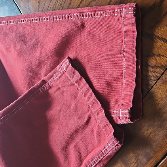 Garage Dani Carpenter Utility Pants In Red Size 7 - Picture 7 of 15